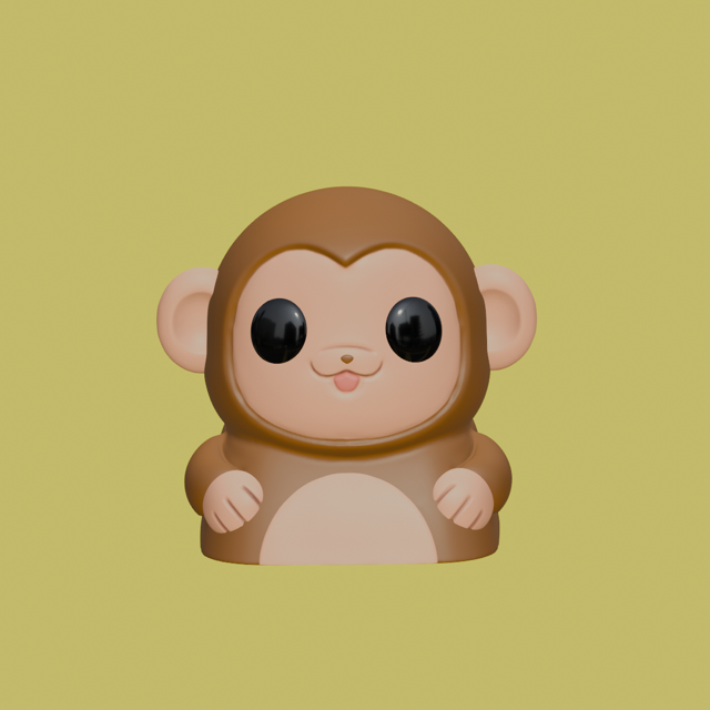 Monkey Keycap