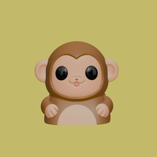 Monkey Keycap