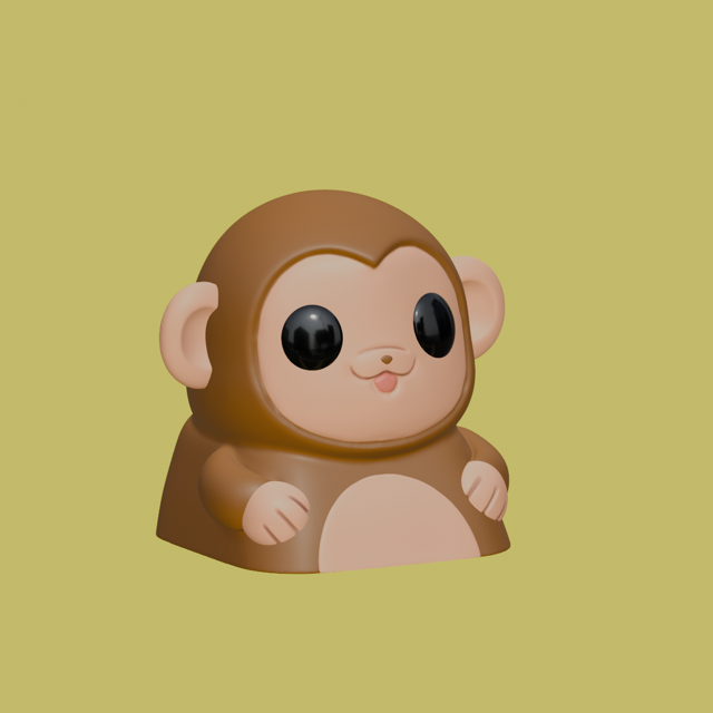 Monkey Keycap